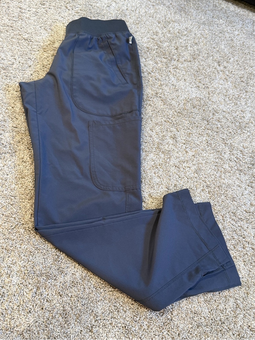 Cherokee Infinity Dark Gray Scrub Pants
